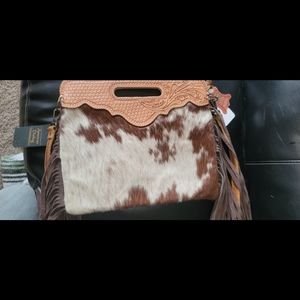 American darling cowhide purse